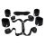 Under the Mattress Restraint Set Black Under the Mattress Restraint Set Black