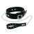 Collare con guinzaglio in silicone Collar with Leash Silicone