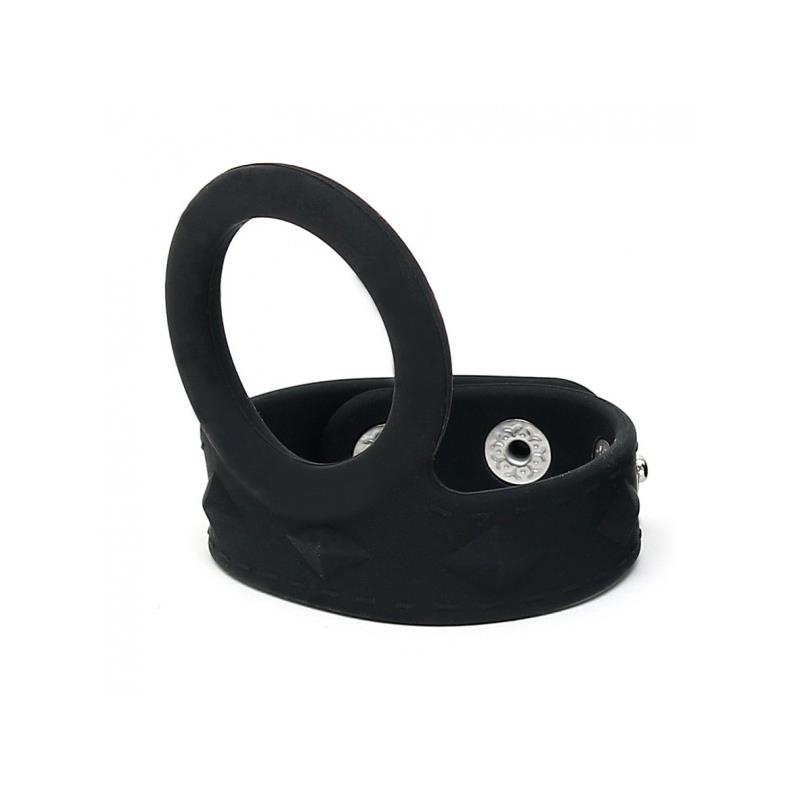 Penis Strap with Cockring Silicone Penis Strap with Cockring Silicone - Image 2