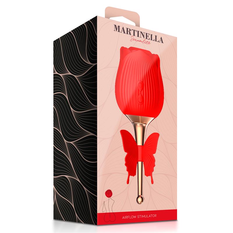 Rose with Suction and Vibrating Butterfly Rose with Suction and Vibrating Butterfly - immagine 8