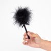 Secret Play Black Marabou Duster Secret Play Black Marabou Duster