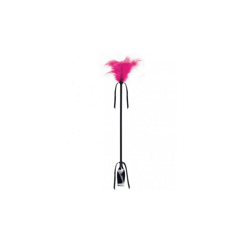Secret Play Fuchsia Duster And Riding Crop Secret Play Fuchsia Duster And Riding Crop