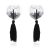Self-Adhesive Heart Sequin Nipple Cover with Tassel Silver/Black Self-Adhesive Heart Sequin Nipple Cover with Tassel Silver/Black
