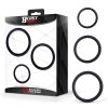 Set of 3 Penis Rings Silicone S