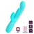 Shania Tripple Rabbit Vibrator Turquoise