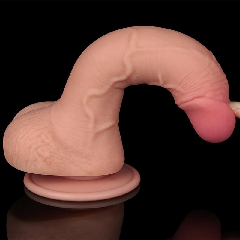 Sliding Skin Dual Layer Dildo 7.5 Sliding Skin Dual Layer Dildo 7.5 - Image 7