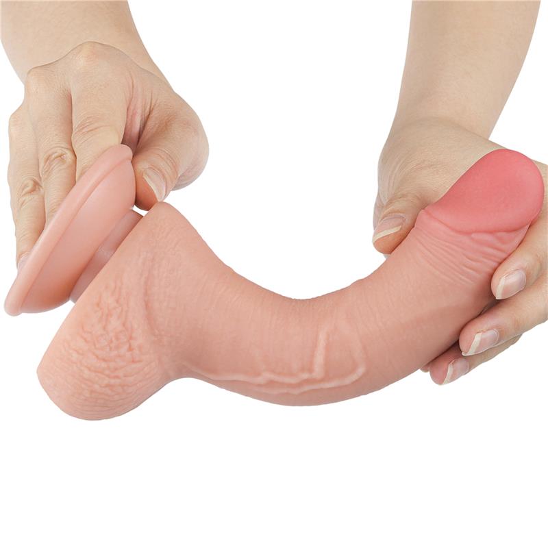 Sliding Skin Dual Layer Dildo 7.5 Sliding Skin Dual Layer Dildo 7.5 - Image 11