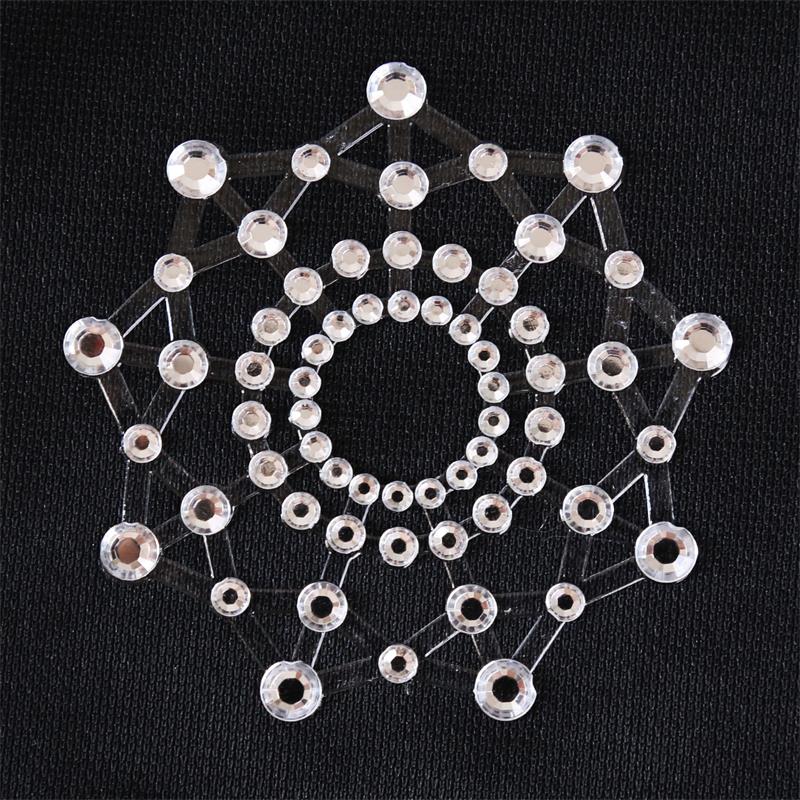 Snowflake Nipple Covers White Snowflake Nipple Covers White - Image 3