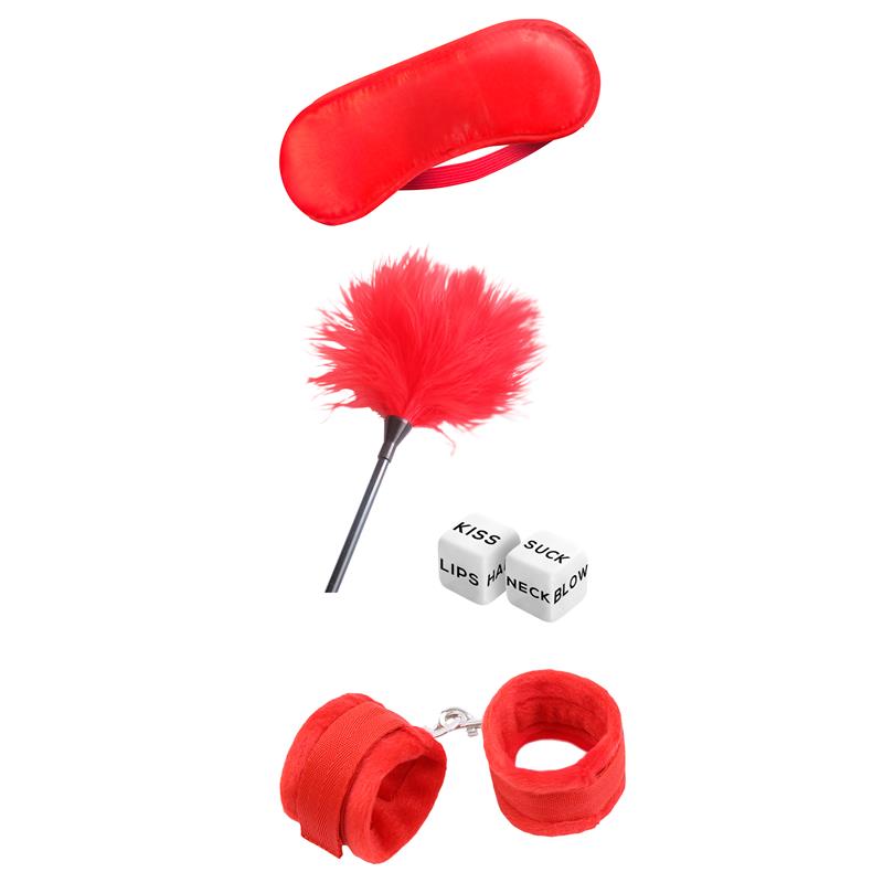 Starters Bondage Set 4 Pieces Red Starters Bondage Set 4 Pieces Red - Image 4