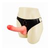 Strap-On with Dildo and Testicles Flesh 18,3 cm Strap-On with Dildo and Testicles Flesh 18