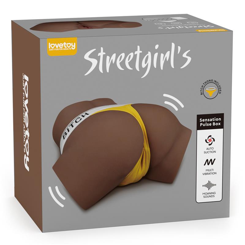 Streetgirls Sensation Pulse with Vibration and Moans Streetgirls Sensation Pulse with Vibration and Moans