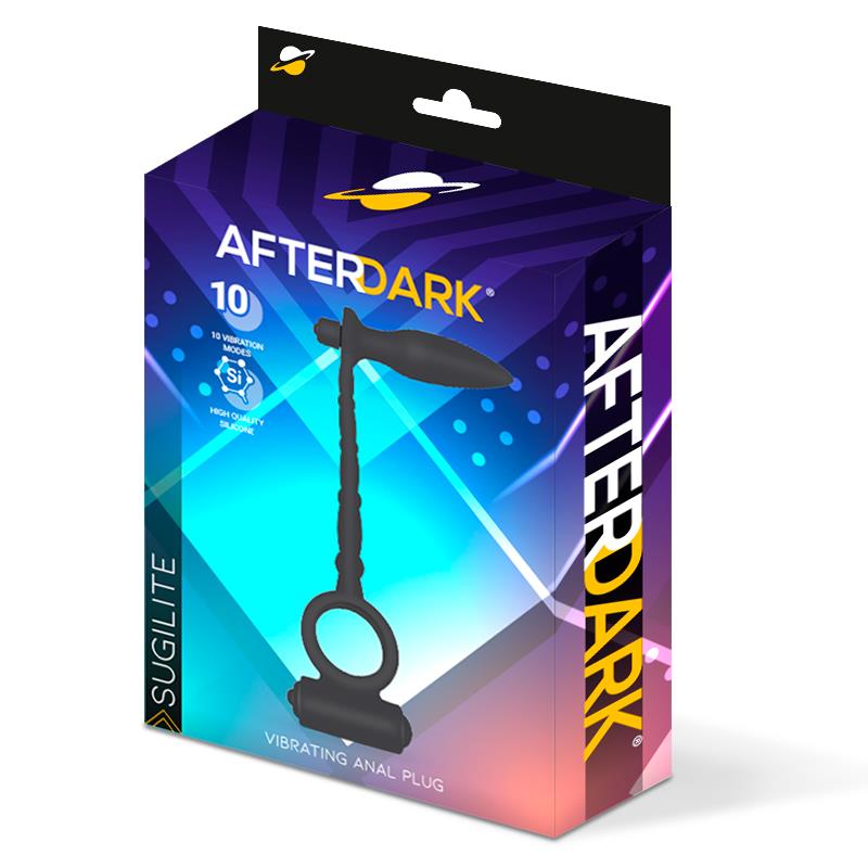 Sugilite Vibrating Anal Plug with Penis Ring with vibration Sugilite Vibrating Anal Plug with Penis Ring with vibration - Image 4