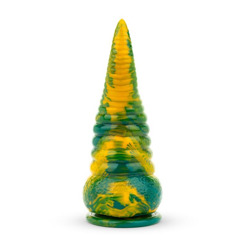 Dildo Tentacle Delight verde e giallo 22,4 cm - 8,8 Dildo Tentacle Delight verde e giallo 22,4 cm - 8,8 - immagine 5