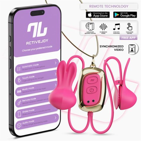 Tickly Nipple Clamps ith Vibration