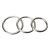 Trine Set of 3 Steel C-Ring