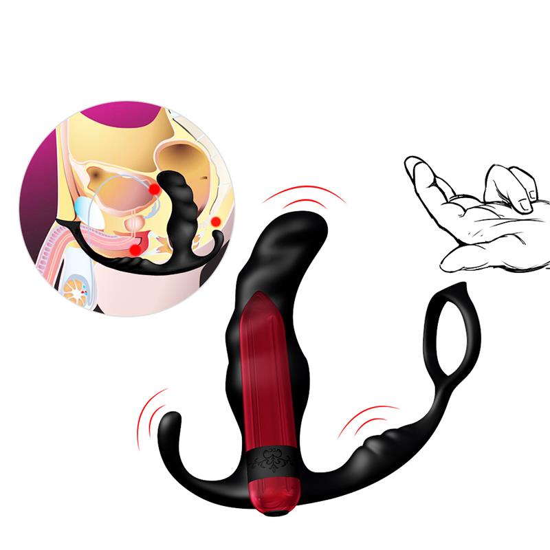 Two-in-one anal plug and Prostate massager with Vibration Two-in-one anal plug and Prostate massager with Vibration - Image 6