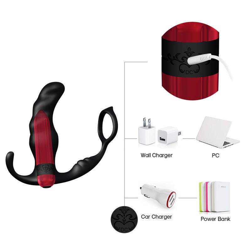 Two-in-one anal plug and Prostate massager with Vibration Two-in-one anal plug and Prostate massager with Vibration - Image 11