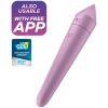 Ultra Power Bullet 8 Vibrating Bullet with APP Lilac Ultra Power Bullet 8 Vibrating Bullet with APP Lilac