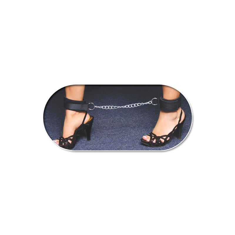 Universal Wrist and Ankle Cuffs Black Universal Wrist and Ankle Cuffs Black - immagine 4