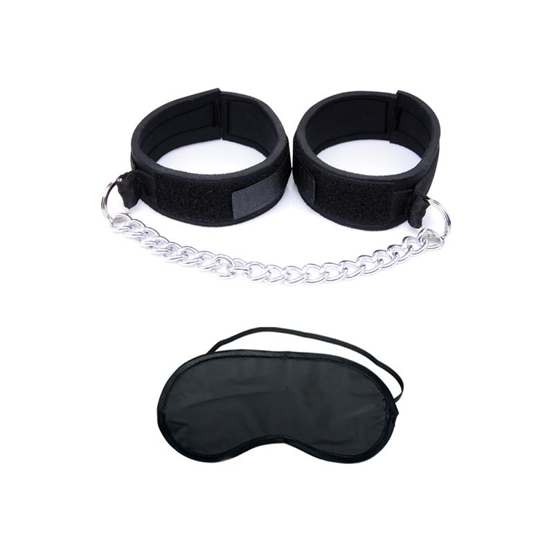 Universal Wrist and Ankle Cuffs Black Universal Wrist and Ankle Cuffs Black
