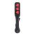 Vegan Leather Paddle with Hearts 32 cm