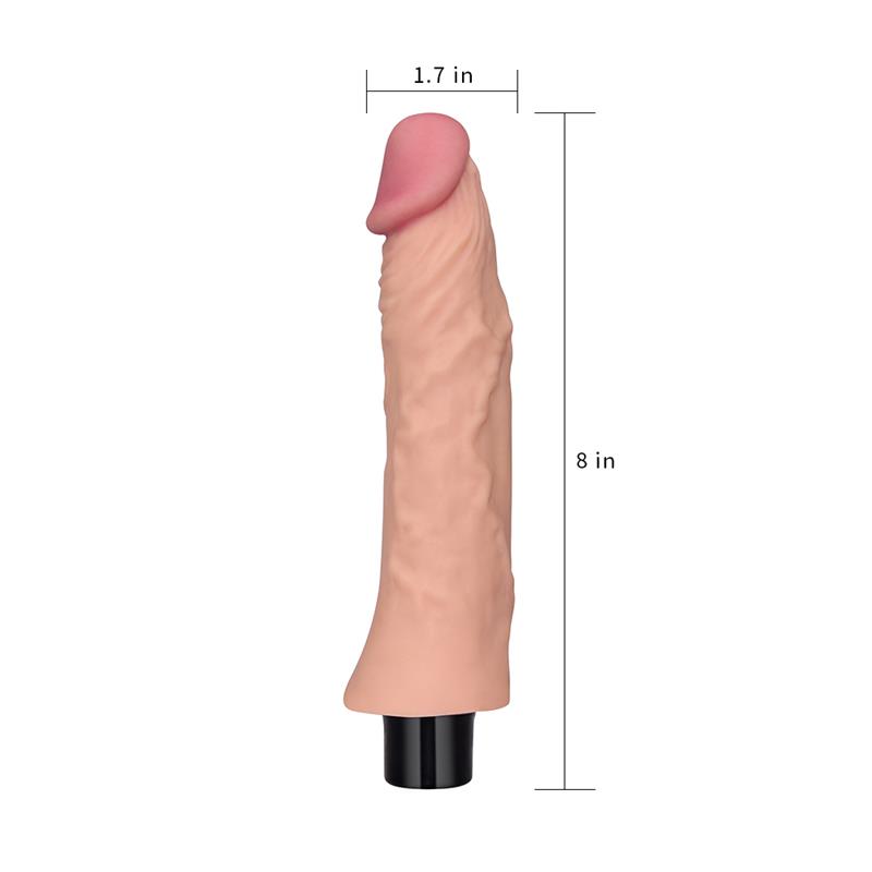 Vibe Real Softee 8 Flesh Vibe Real Softee 8 Flesh - Image 7
