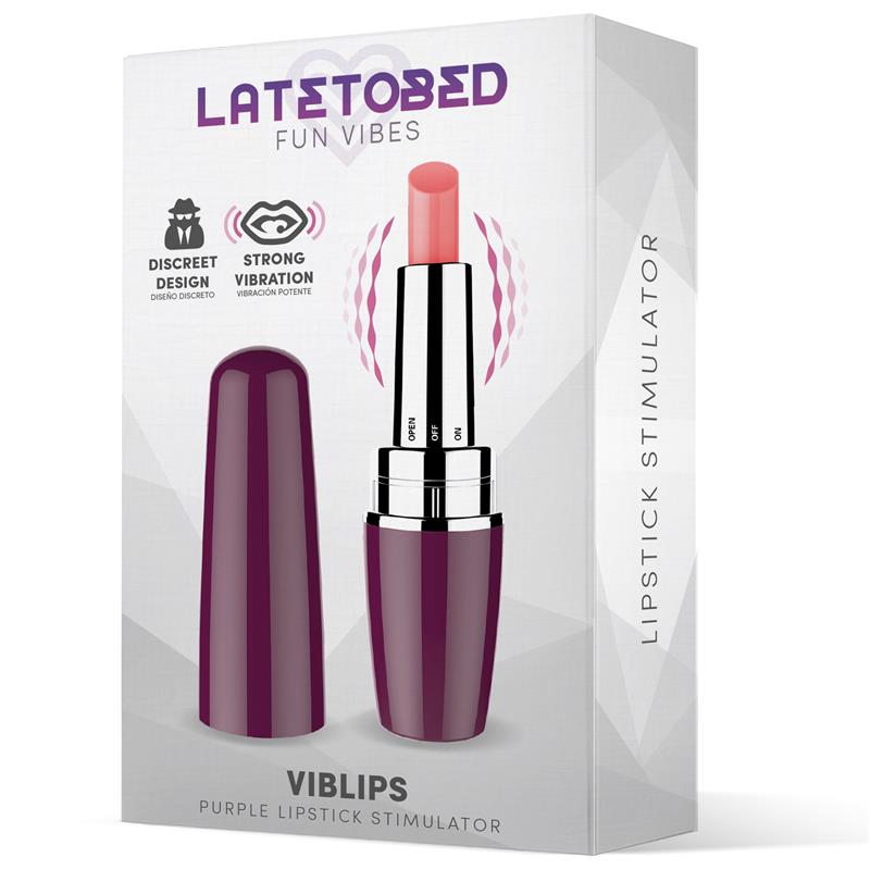 Viblips Lipstick Stimulator Purple Viblips Lipstick Stimulator Purple - Image 2