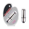 Vibratore a proiettile Hi-Basic 5,8 x 1,8 cm Argento Vibrating Bullet Hi-Basic 5.8 x 1.8 cm Silver