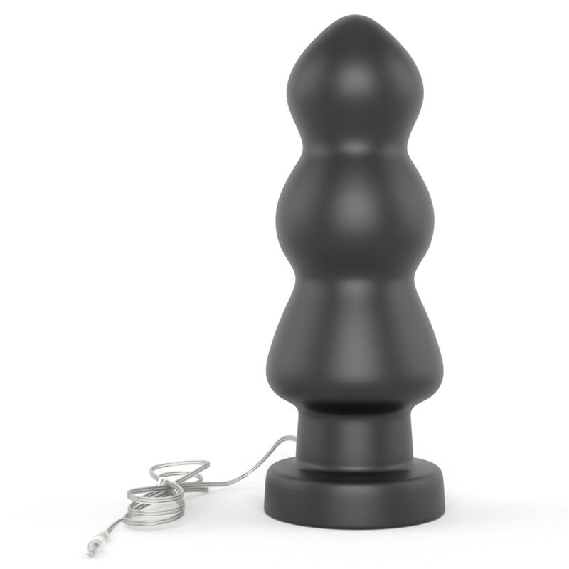 Vibrating Butt Plug King Sized 7.8 Black Vibrating Butt Plug King Sized 7.8 Black - Image 4