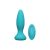 Vibrating Butt Plug Vibe Adventurous Turquoise