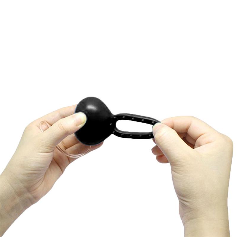 Vibrating Cockring with Remote Control Black Vibrating Cockring with Remote Control Black - Image 3