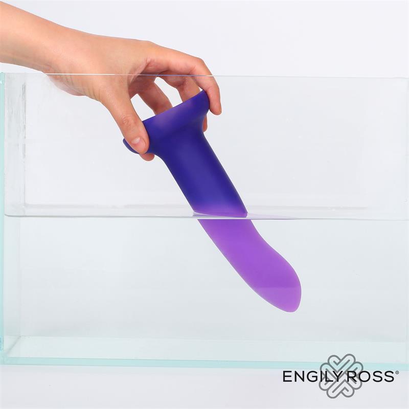 Vibrating Color-Changing Dildo Blue to Purple Size M 17 cm Vibrating Color-Changing Dildo Blue to Purple Size M 17 cm - Image 2