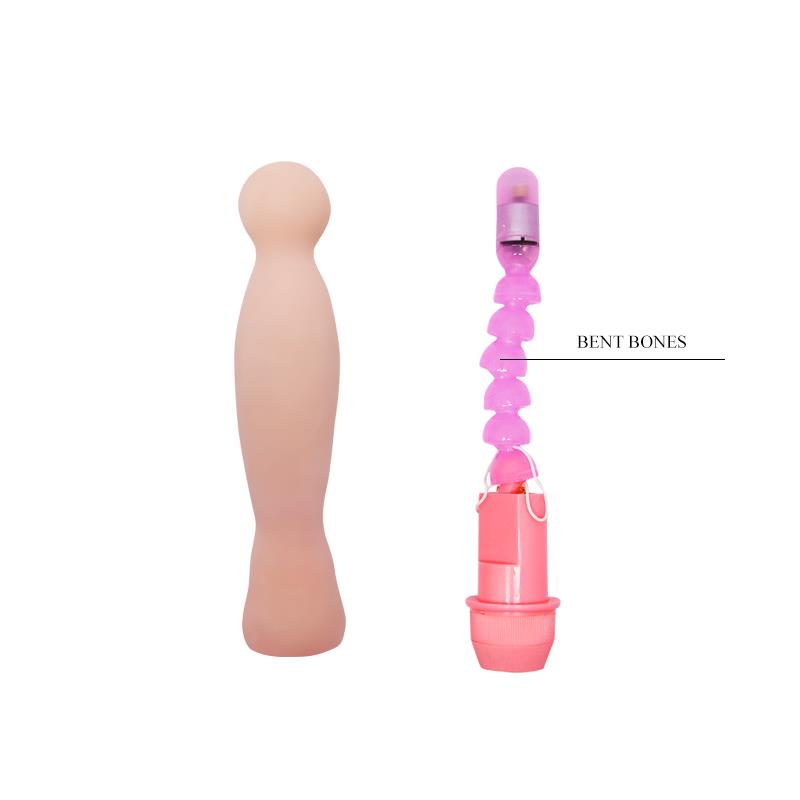 Vibrating Dildo Flesh 22 cm Vibrating Dildo Flesh 22 cm - Image 4
