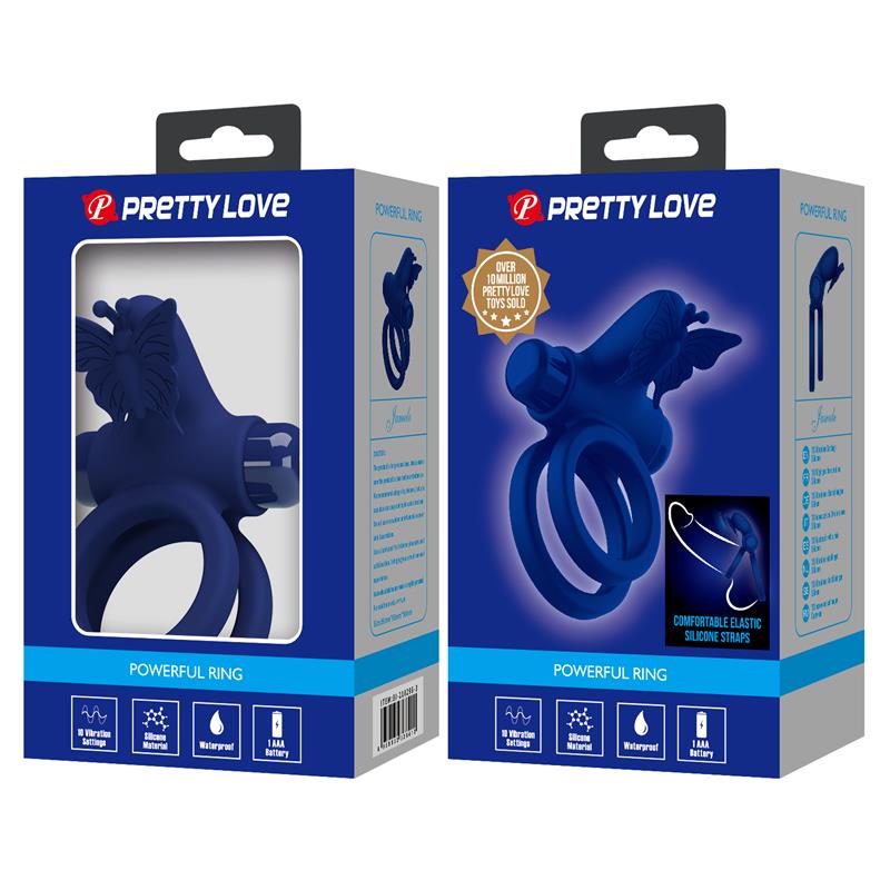 Anello vibrante per doppio pene Anello vibrante per doppio pene - immagine 10