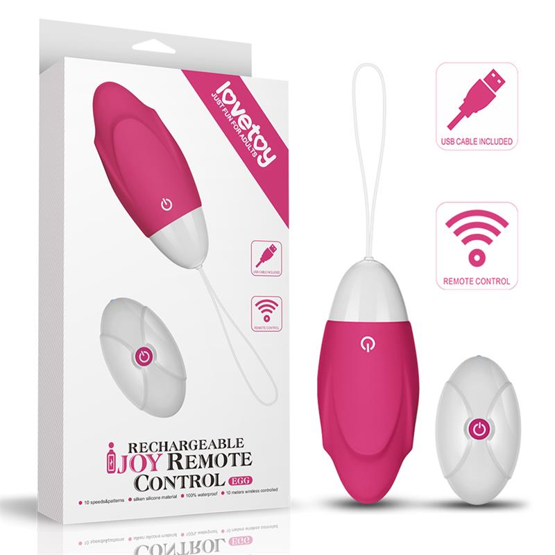 Vibrating Egg IJoy Remote Control USB Pink Vibrating Egg IJoy Remote Control USB Pink - Image 7