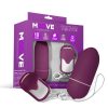 Uovo vibrante con telecomando, viola scuro Vibrating Egg with Remote Control Dark Purple