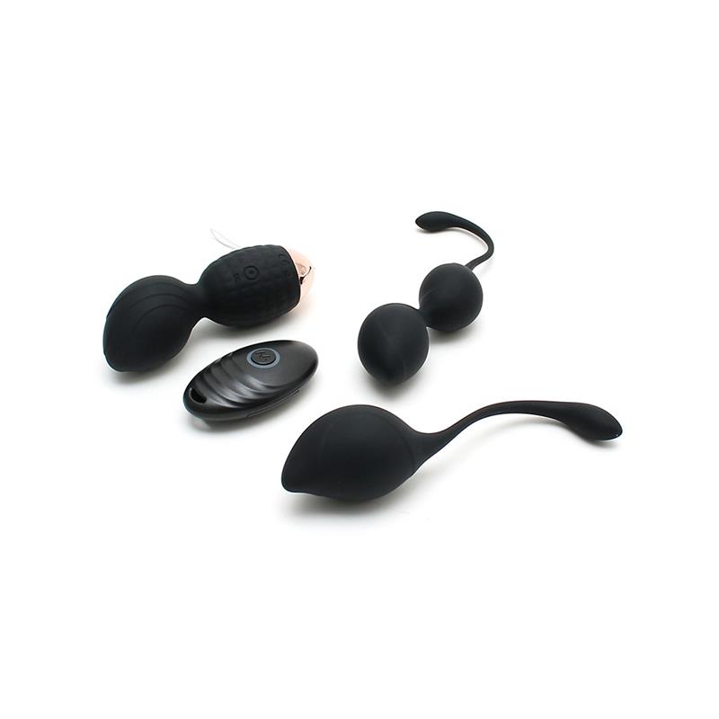 Vibrating Kegel Ball Set Rimini Black Vibrating Kegel Ball Set Rimini Black - Image 2
