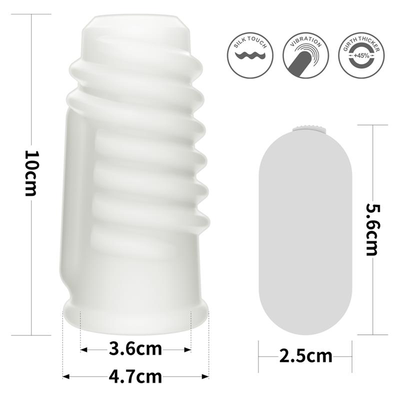 Vibrating Penis Sleeve Spiral Knights Vibrating Penis Sleeve Spiral Knights - immagine 9