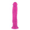 Vibrating Realistic Dildo Silicone Pink