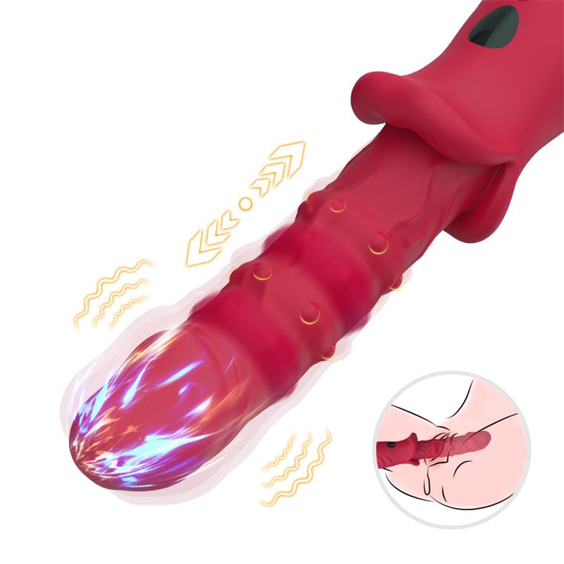 Vibrator with Heating and Vertical Movement Vibrator with Heating and Vertical Movement - Image 2