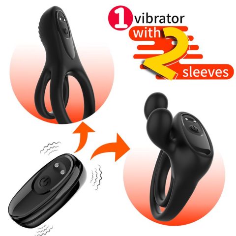 Remedia Amoris: The Antidote Against Taboos and the Remedy for Pleasure in Sexual Wellness Vrating cock ring set of 2