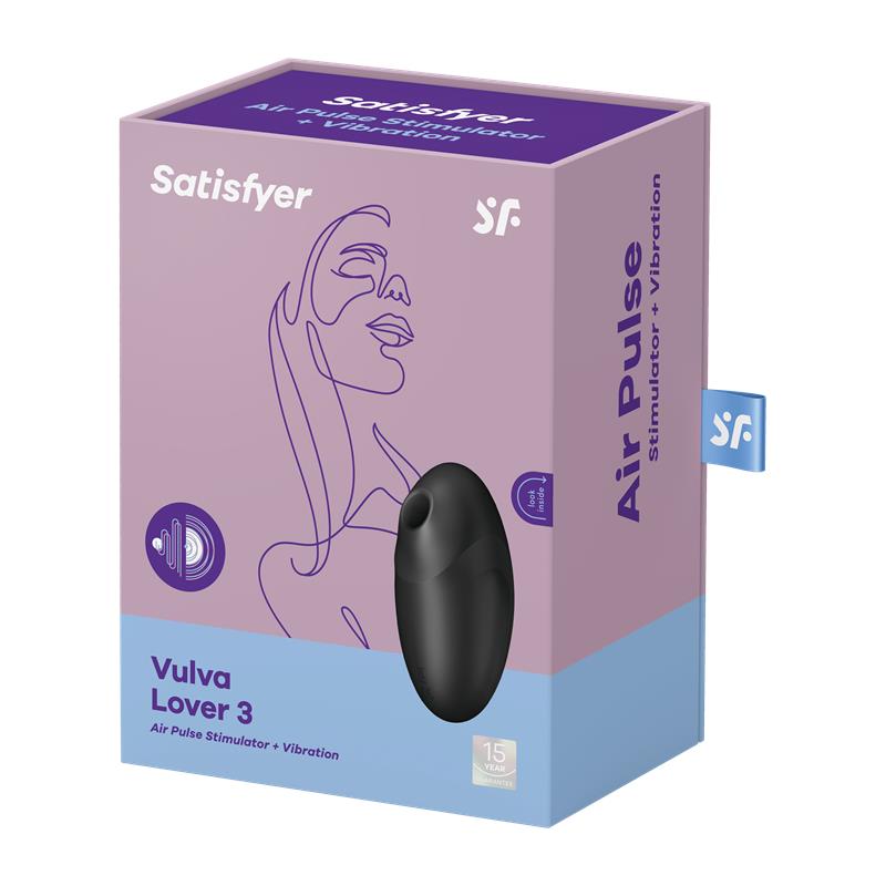 Vulva Lover 3 Clitoris Sucker Black Vulva Lover 3 Clitoris Sucker Black - immagine 10