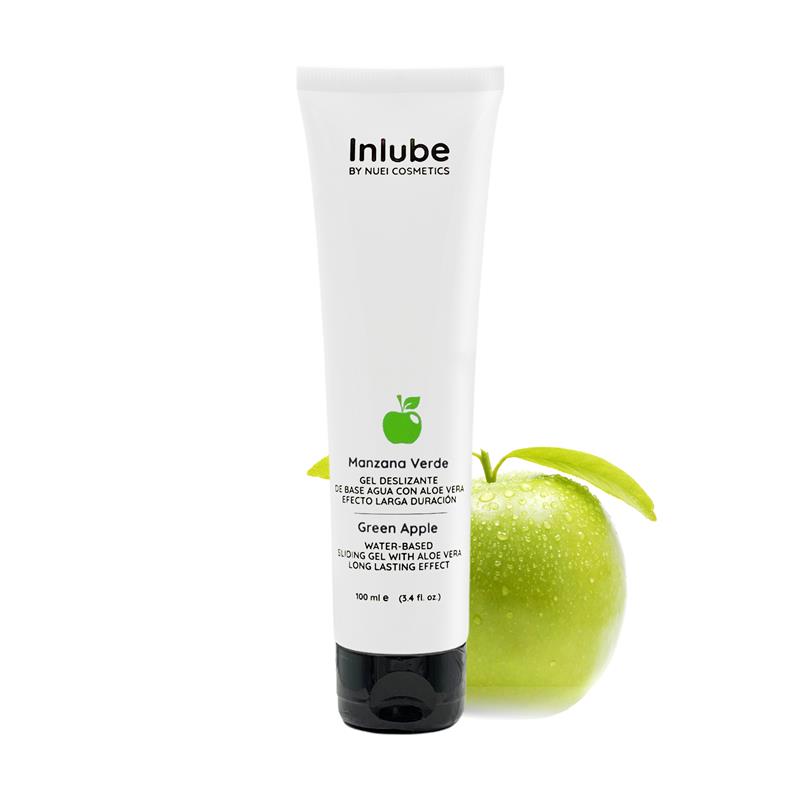 Lubrificante a base d'acqua, mela verde, 100 ml Water Base Lubricant Green Apple 100 ml