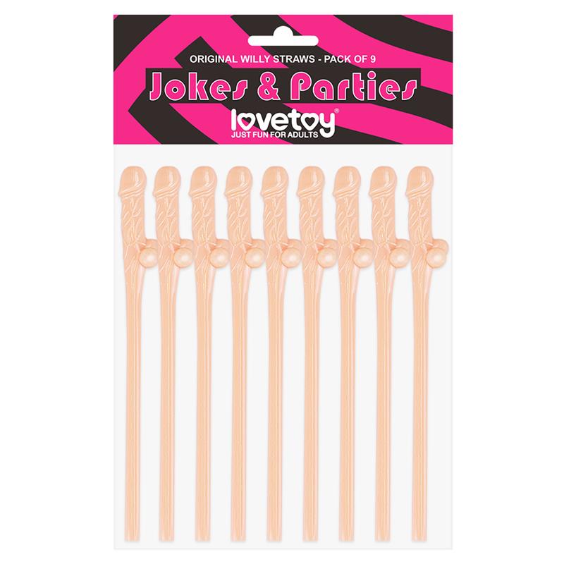 Cannucce Willy confezione da 9 Willy Straws Pack of 9