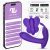 Wingy Butterfly Vibrator with App Dark Purple