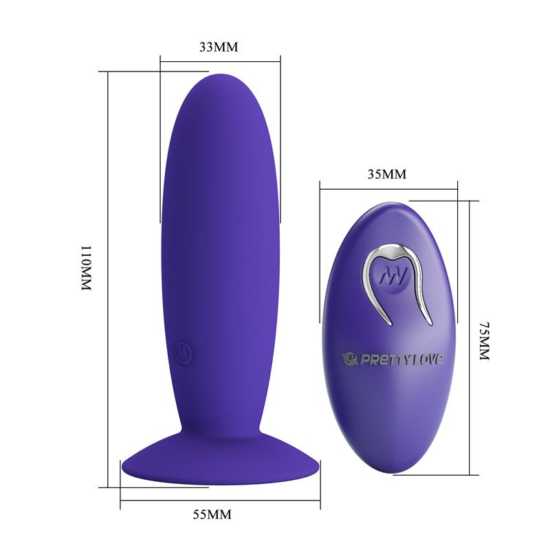 Youth Vibrating Anal Plug with Remote Youth Vibrating Anal Plug with Remote - Image 5