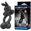 Anello vibrante per pene Yusuf con perline in acciaio 2x33gr Yusuf Vibrating Penis Ring with Steel Beads 2x33gr