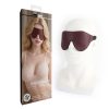 Go black Blindfold Burgundy