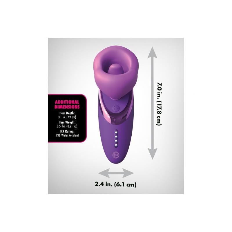 Pleasure Sucker Tongue Stimulator with Suction and Vibration Pleasure Sucker Tongue Stimulator with Suction and Vibration - Image 5