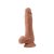 Flatterer Dual-density Dildo Tan 18.6cm